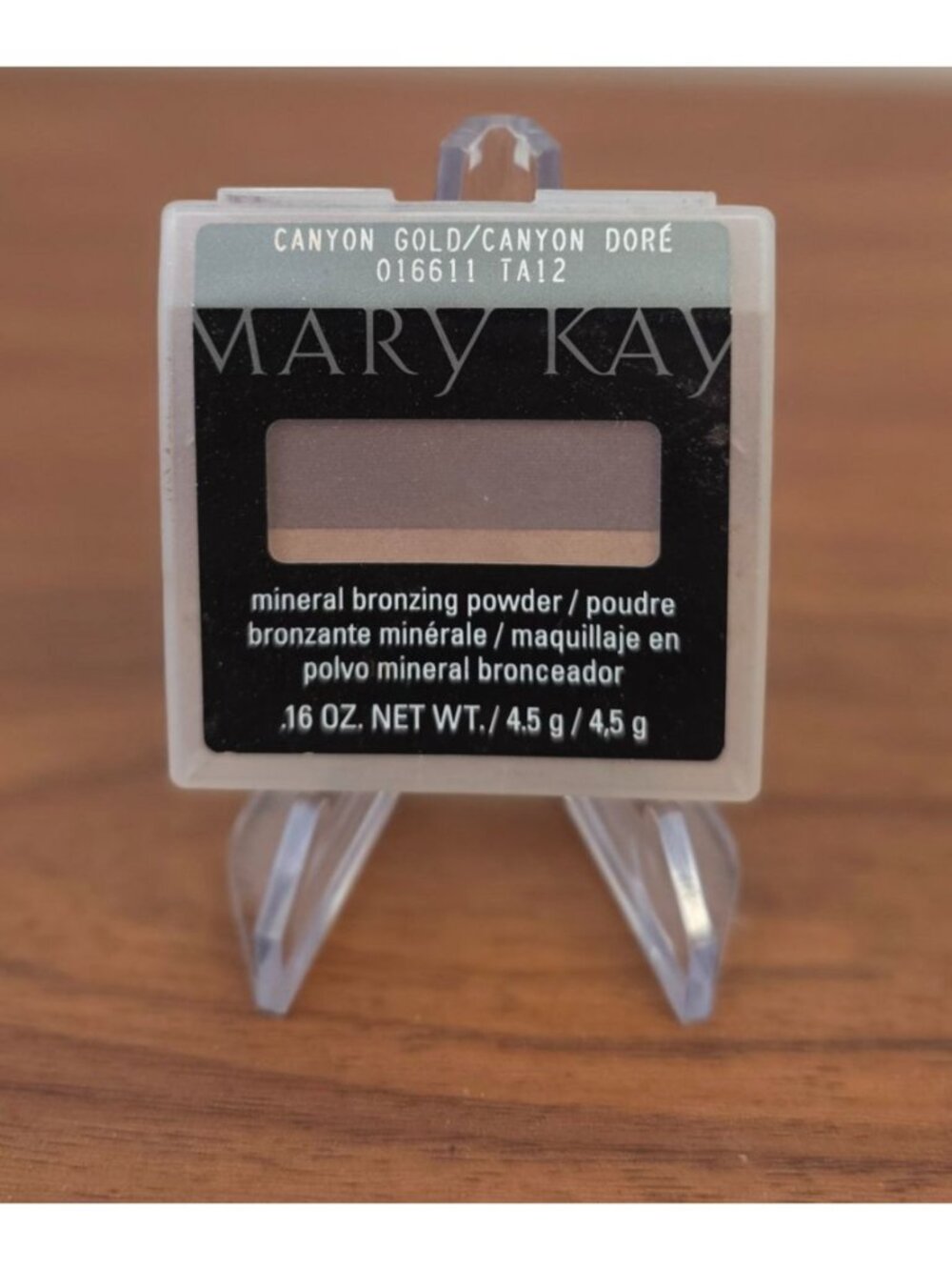 Mary Kay Mineral Bronzing Powder CANYON GOLD .16 Oz / 4.5 g Compact 016611 TA12